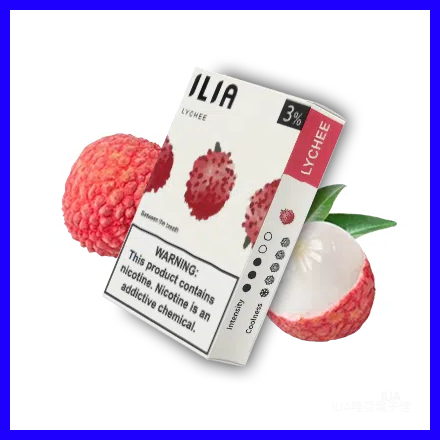 ILIA哩亞電子煙通用一代發光煙彈 3枚入【荔枝】